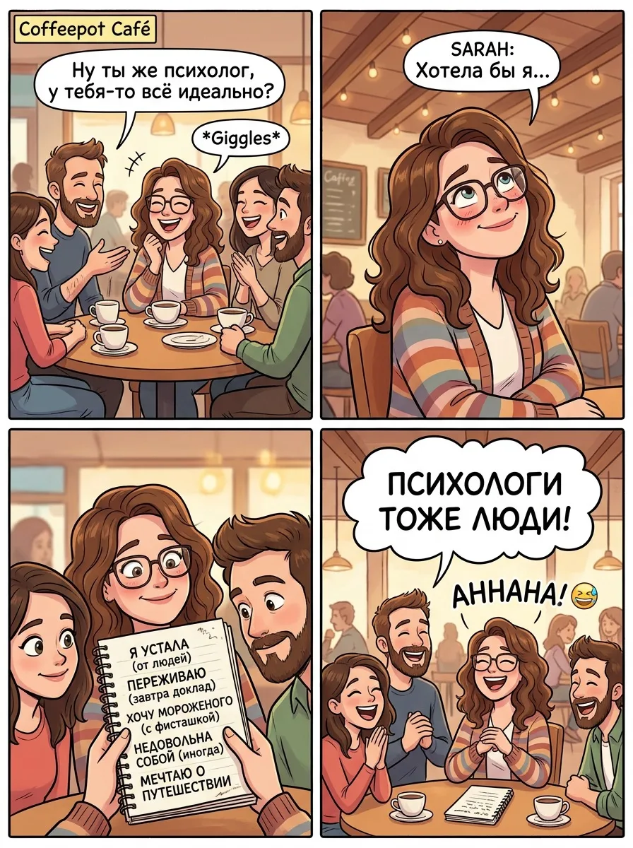 МИФ: «Психологи сами всегда без проблем»