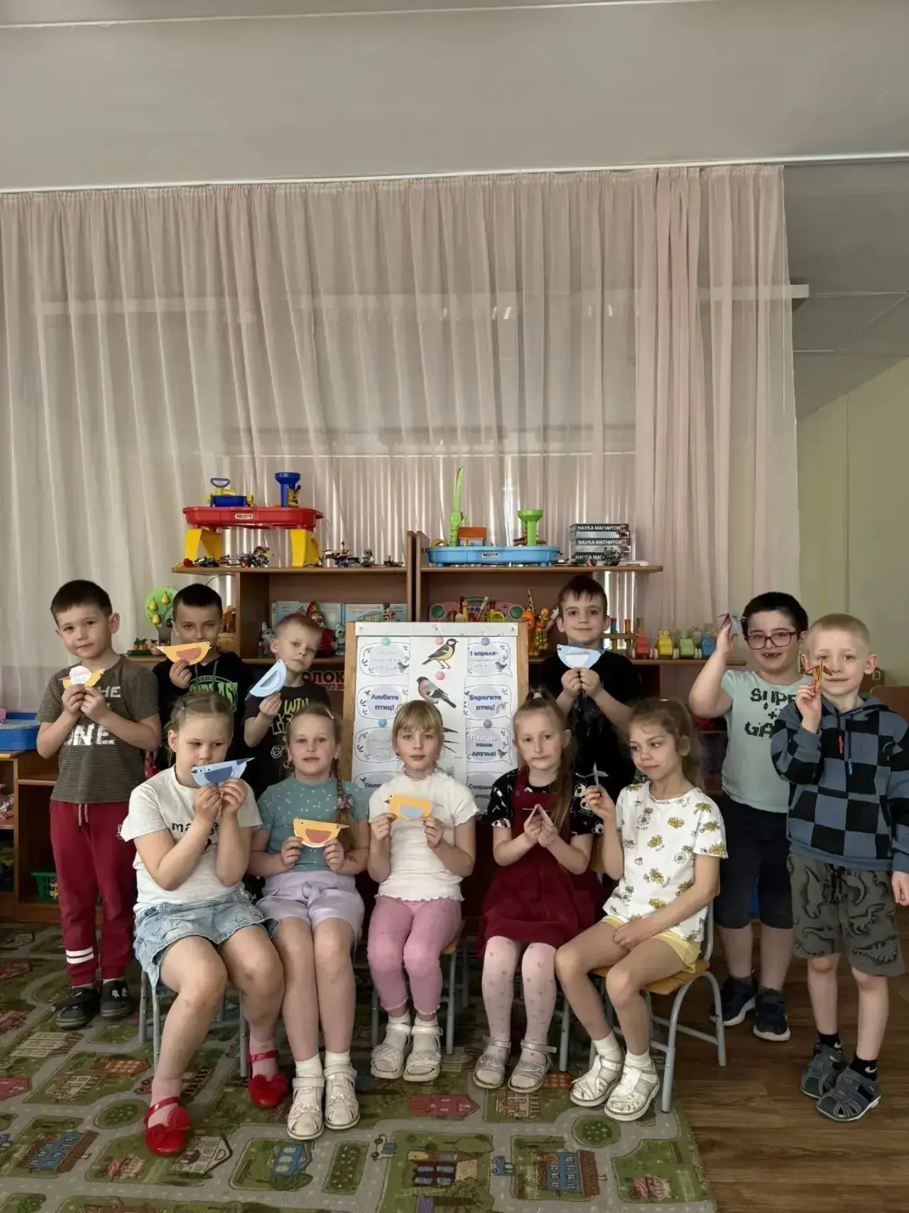 🦢Экологическая акция "День птиц" в дошкольном отделении  🌏Ежегодно 1 апреля вся планета отмечает Меж
