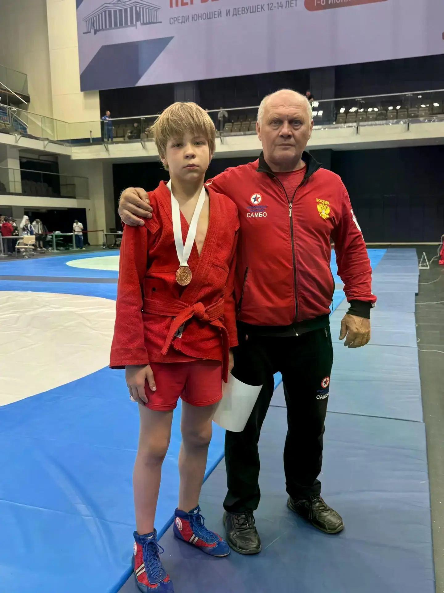 🥉Поздравляем Третьякова Мирона с  бронзовой медалью в весовой категории 46кг на Первенстве России п