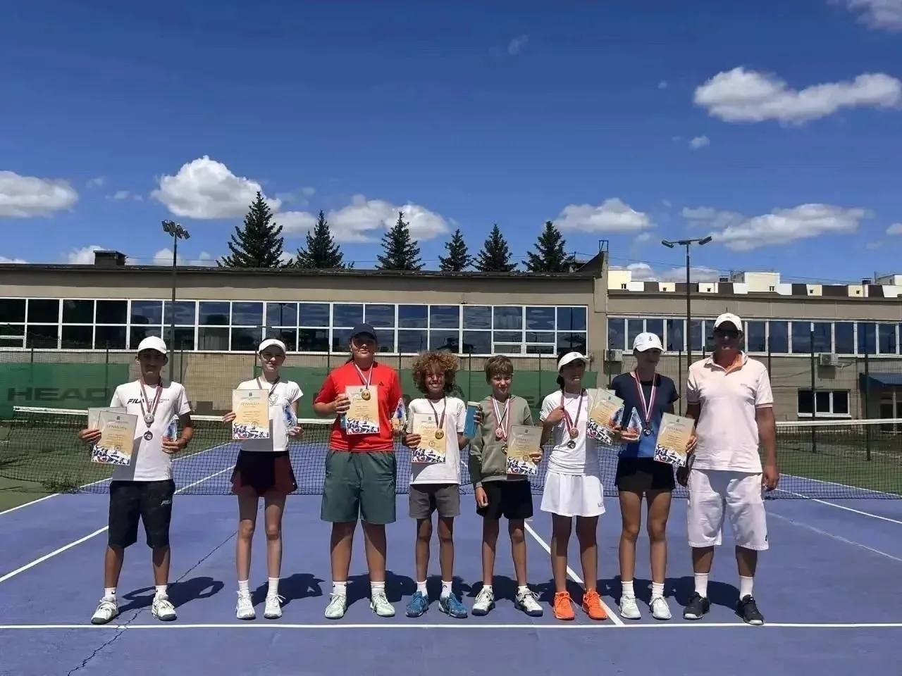 🎾 👏✨ Поздравляем воспитанников «Олимпийских ракеток»