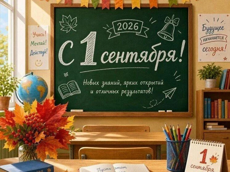 Поздравляю с Днем знаний! Желаю огромного желания учиться и познавать. Легкости в новом...