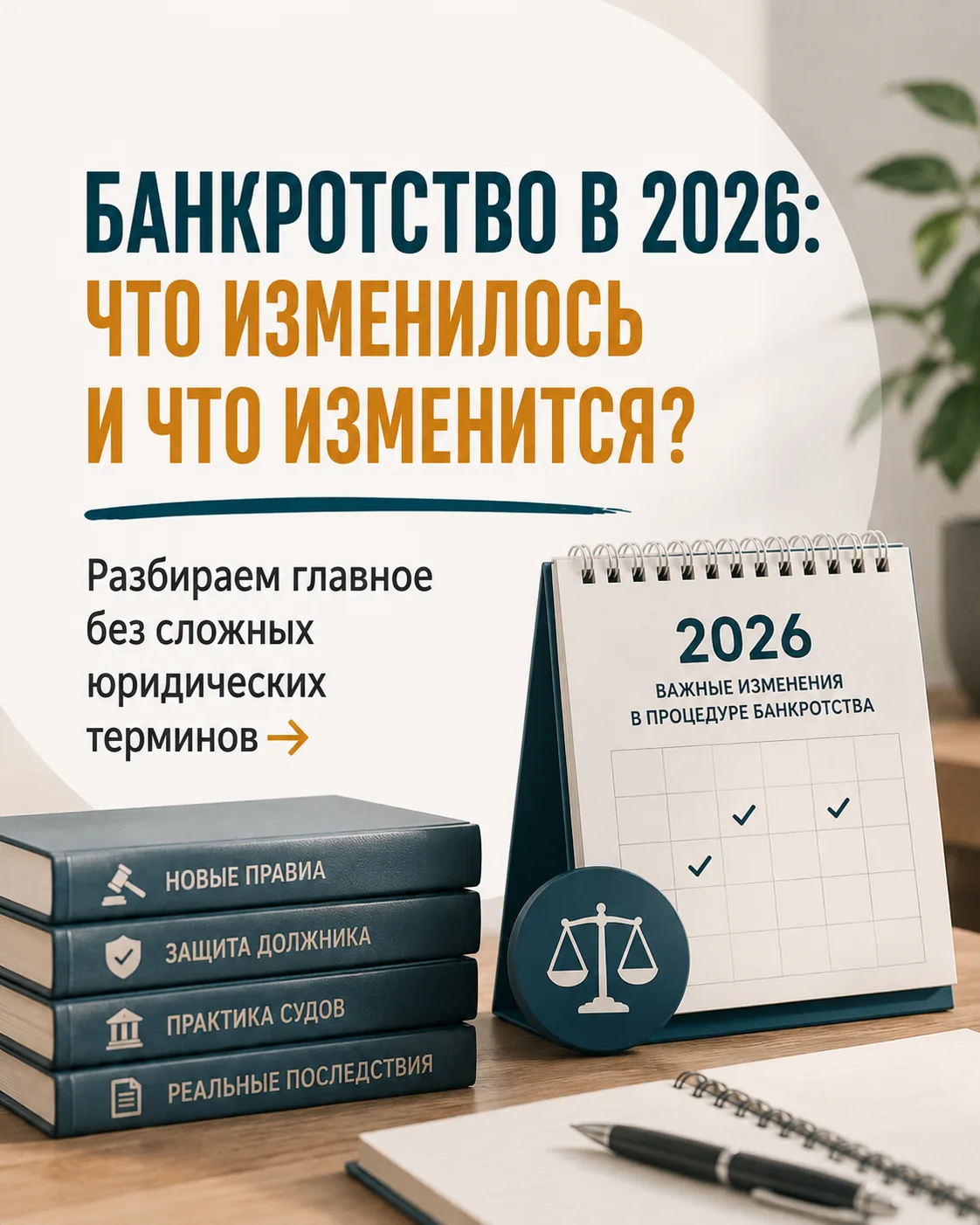 БАНКРОТСТВО В 2026: чего ждать с 1 сентября?
