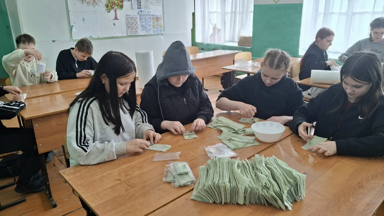 🇷🇺 Ученики 6 класса на патриотическом мастер-классе