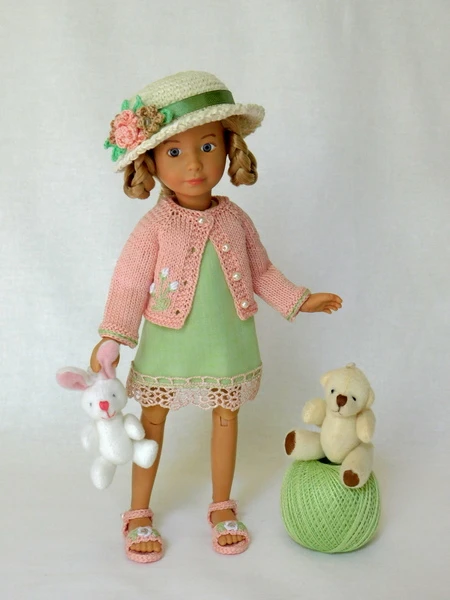 Вяжем крючком обувь для кукол Крузелингс. Сандалии, описание https://my-dolls.info/mast...