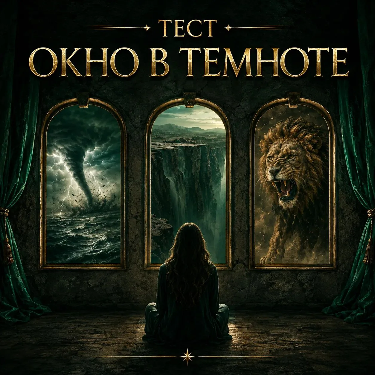 👁️ Тест «Окно в темноте»