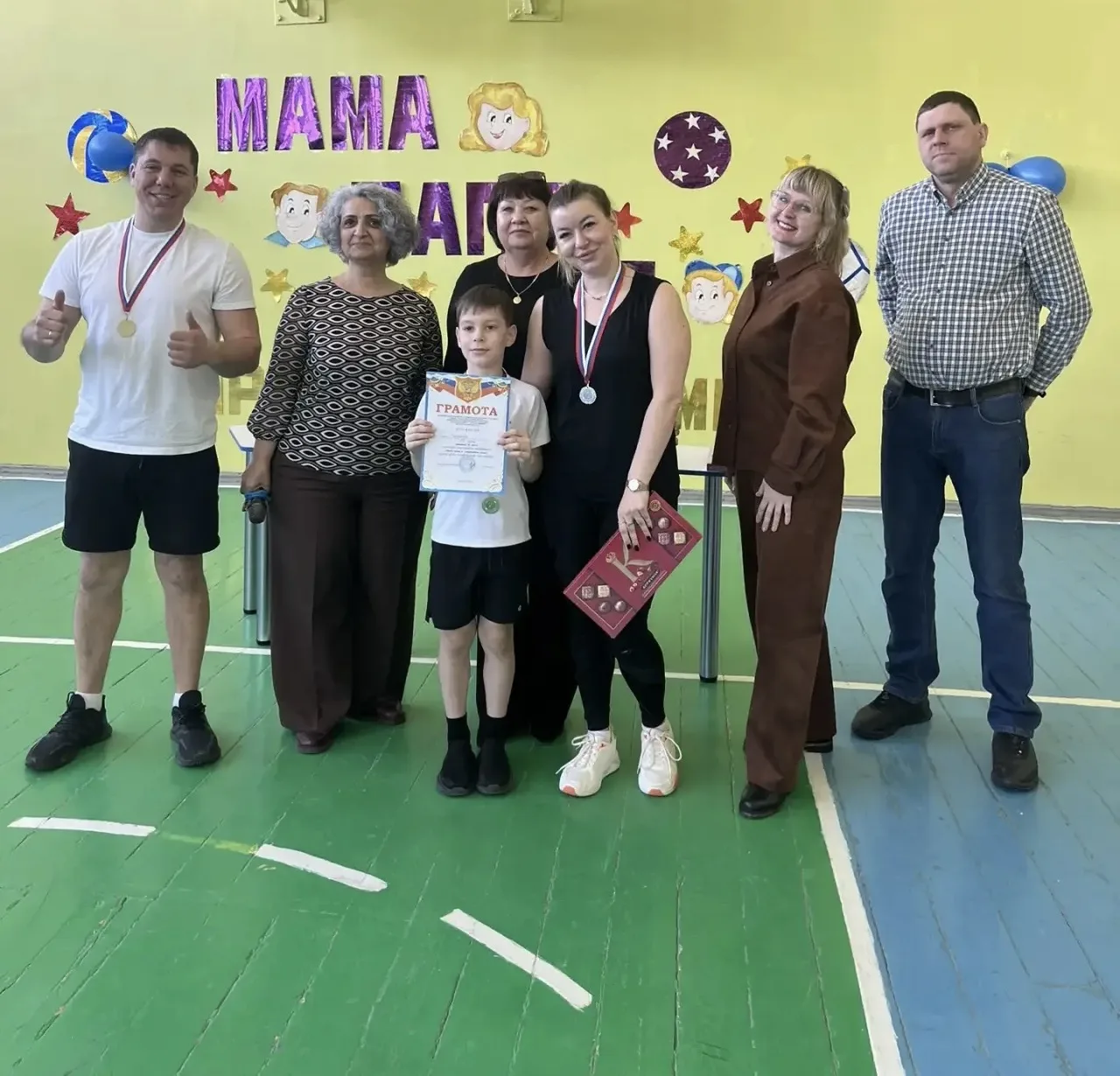 #СШ12_СубботаПраздник #СШ12_ПапаМамаЯ_СпортивнаяСемья #СШ12_НашиДети_и_РодителиЛучшие 🏆 Семья, спорт