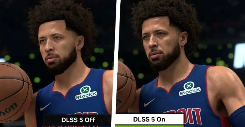 DLSS 5 выходит 3 сентября. Первой игрой с поддержкой станет NBA 2K27 — именно из неё ра...