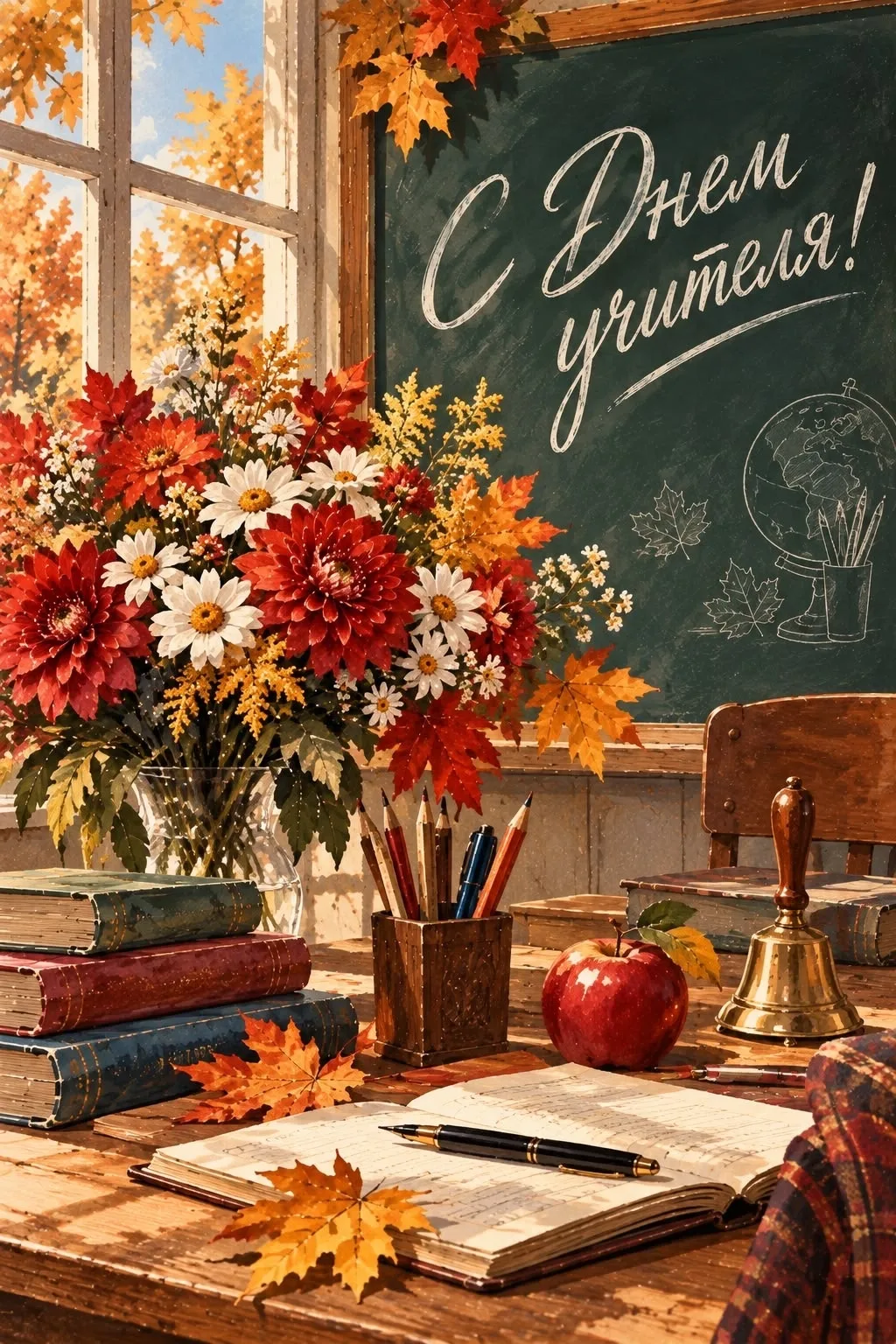 🍁С Днем Учителя, дорогие педагоги!