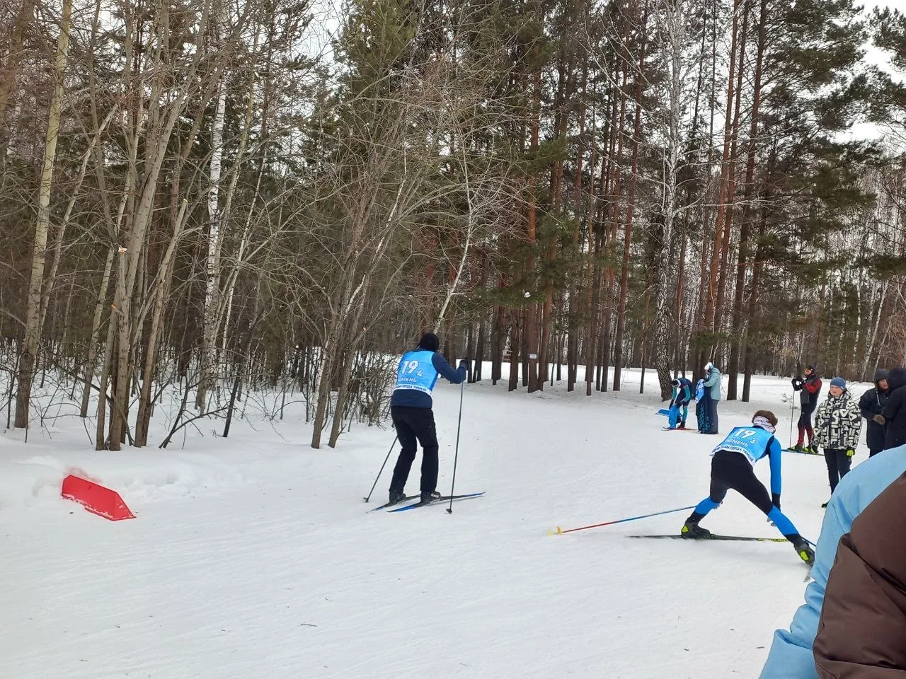 КУБОК ГЛАВЫ ПО ЛЫЖНЫМ ГОНКАМ ⛷️  Наши лицеисты и их родители приняли участие в смешанной эстафете в 