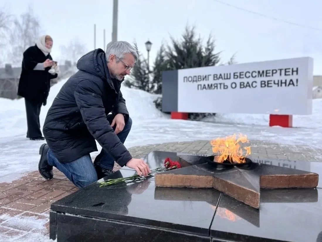 В поселке Комсомолец почтили память тех, кто доблестно защищал интересы своего Отечества    24 февра