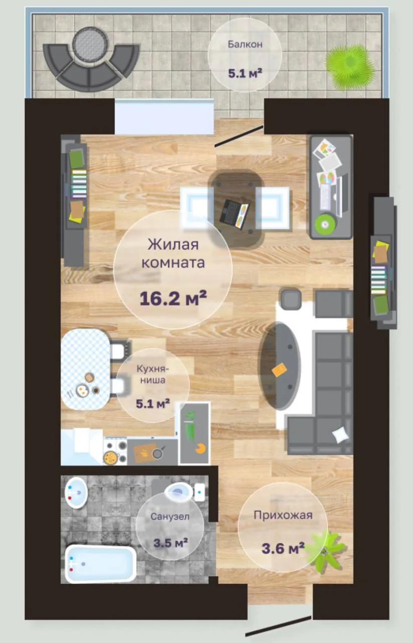 ‼️ПОСЛЕДНИЙ ВАРИАНТ‼️

Готовая студия в сданном доме 🏙️

Кирова,41А 

Квартира по акции, всего за 5