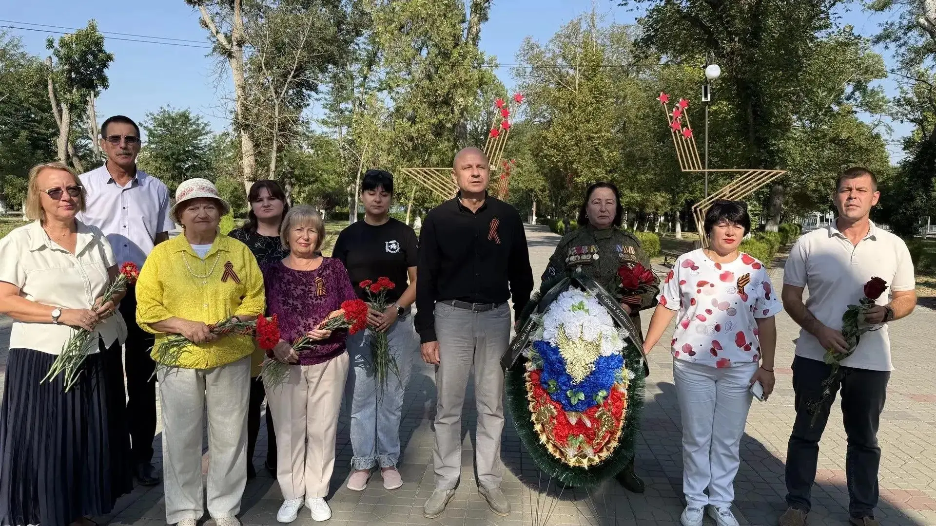 🔹В пгт Советском состоялось мероприятие, приуроченное к знаменательной дате – 81-й год...