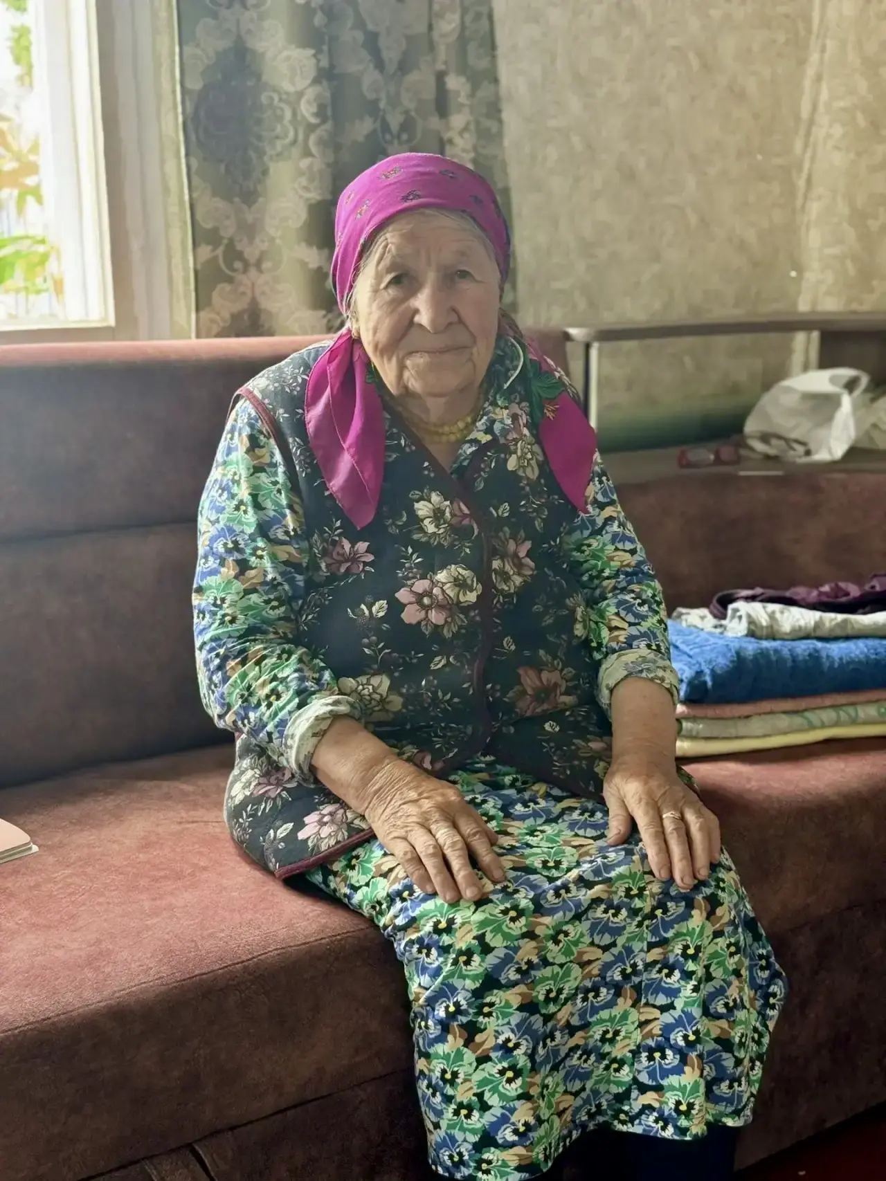 🌿 😍 В деревне Ильмаля живет 91-летняя Зифа Рахимовна Мусина.