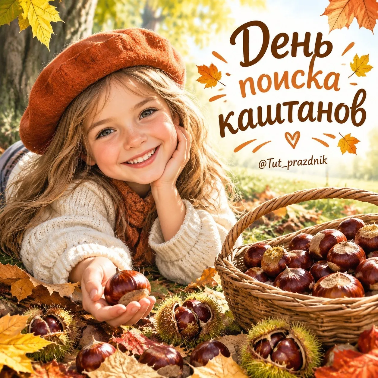 🌰🍂 3 октября — День поиска каштанов 🌳