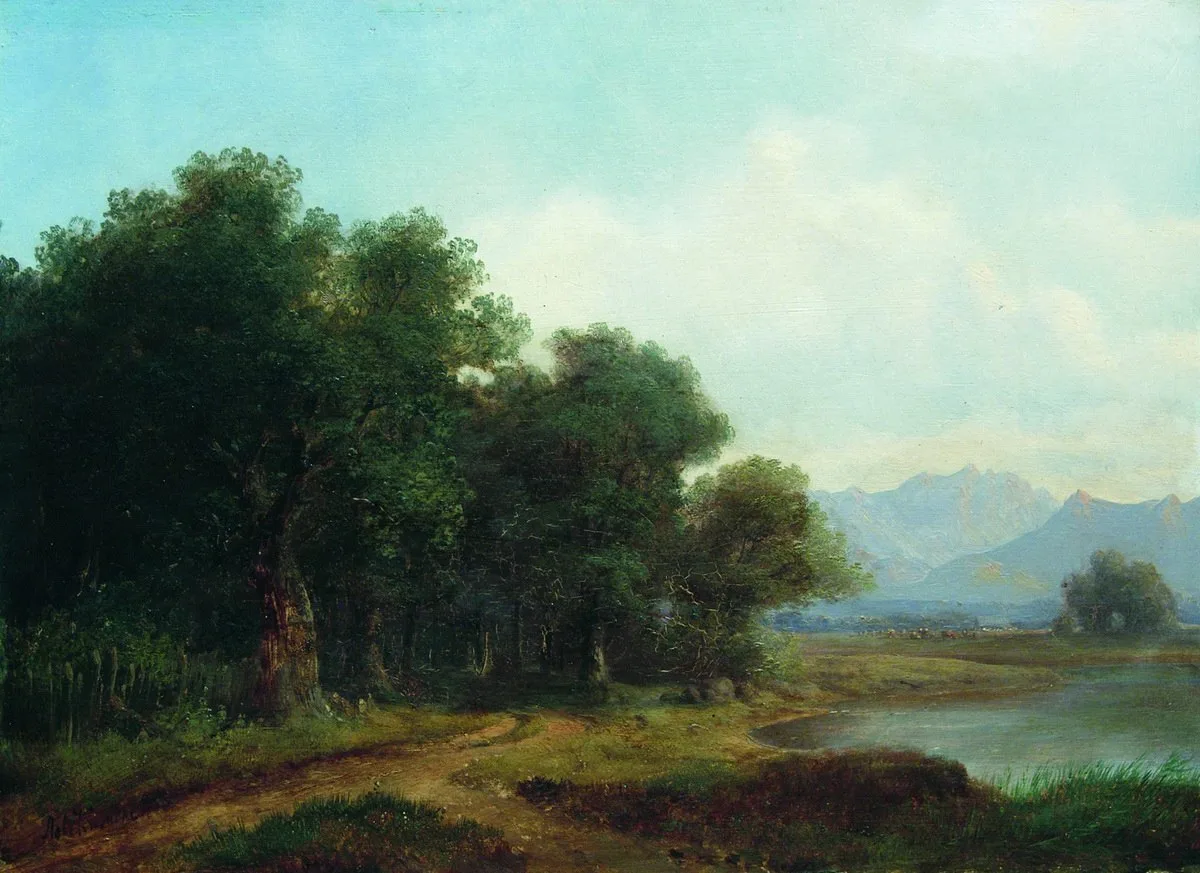 Картины художника Льва Львовича Каменева (1833-1886)