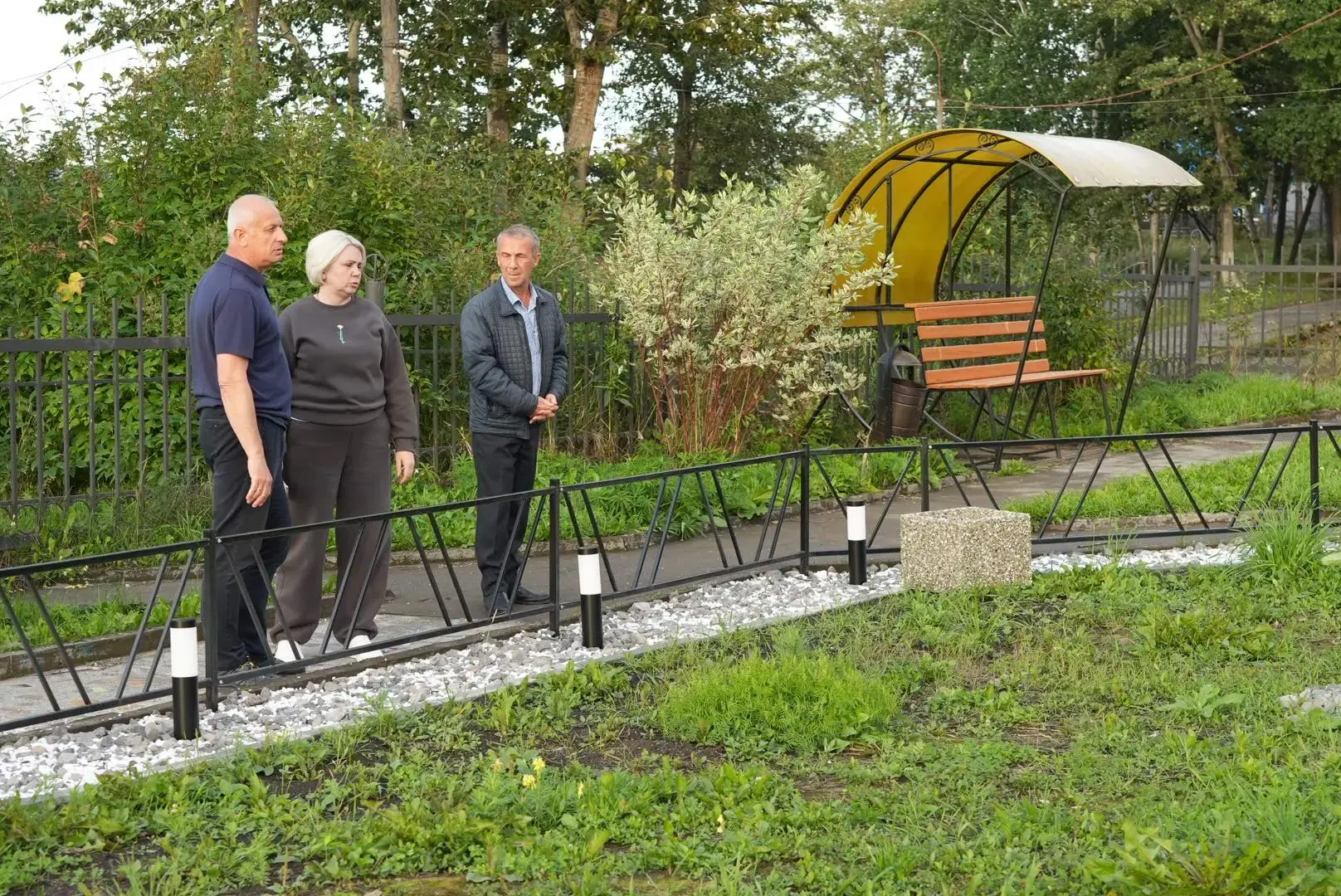 🌸 Благоустройство сквера — завершено