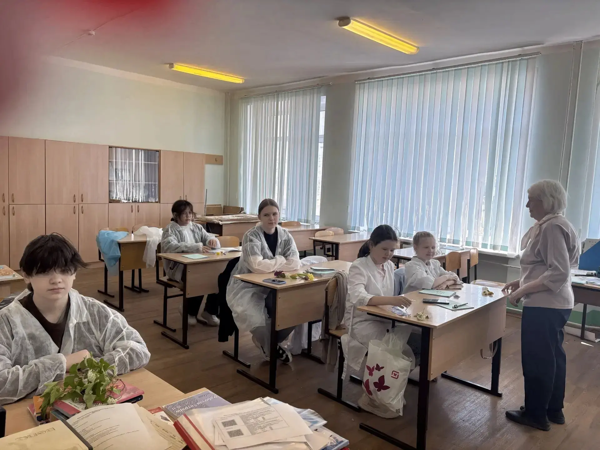 С 01.06.26 по 05.06.26 проходила профильная смена в лицее в рамках проекта «Школьная смена: Биология