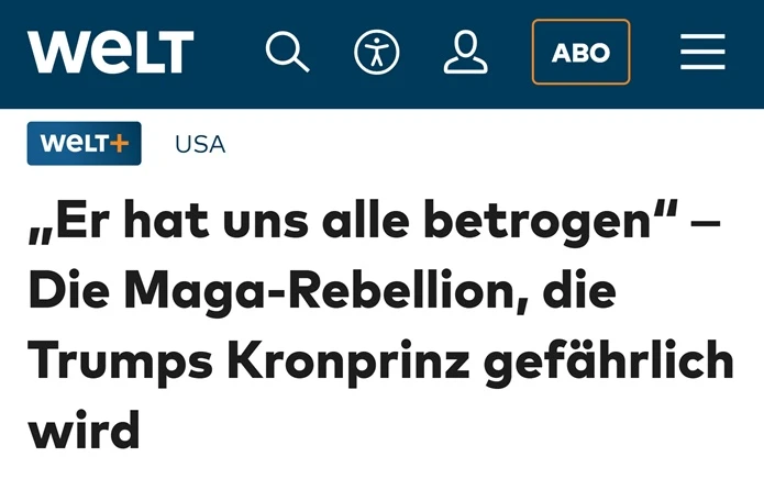 🇺🇸«Трамп предал нас всех». Такер Карлсон объединяет бывших сторонников Трампа, — Die ...
