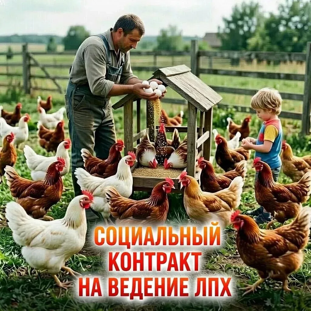📢 Продолжается приём документов на социальный контракт по направлению «Ведение личного...