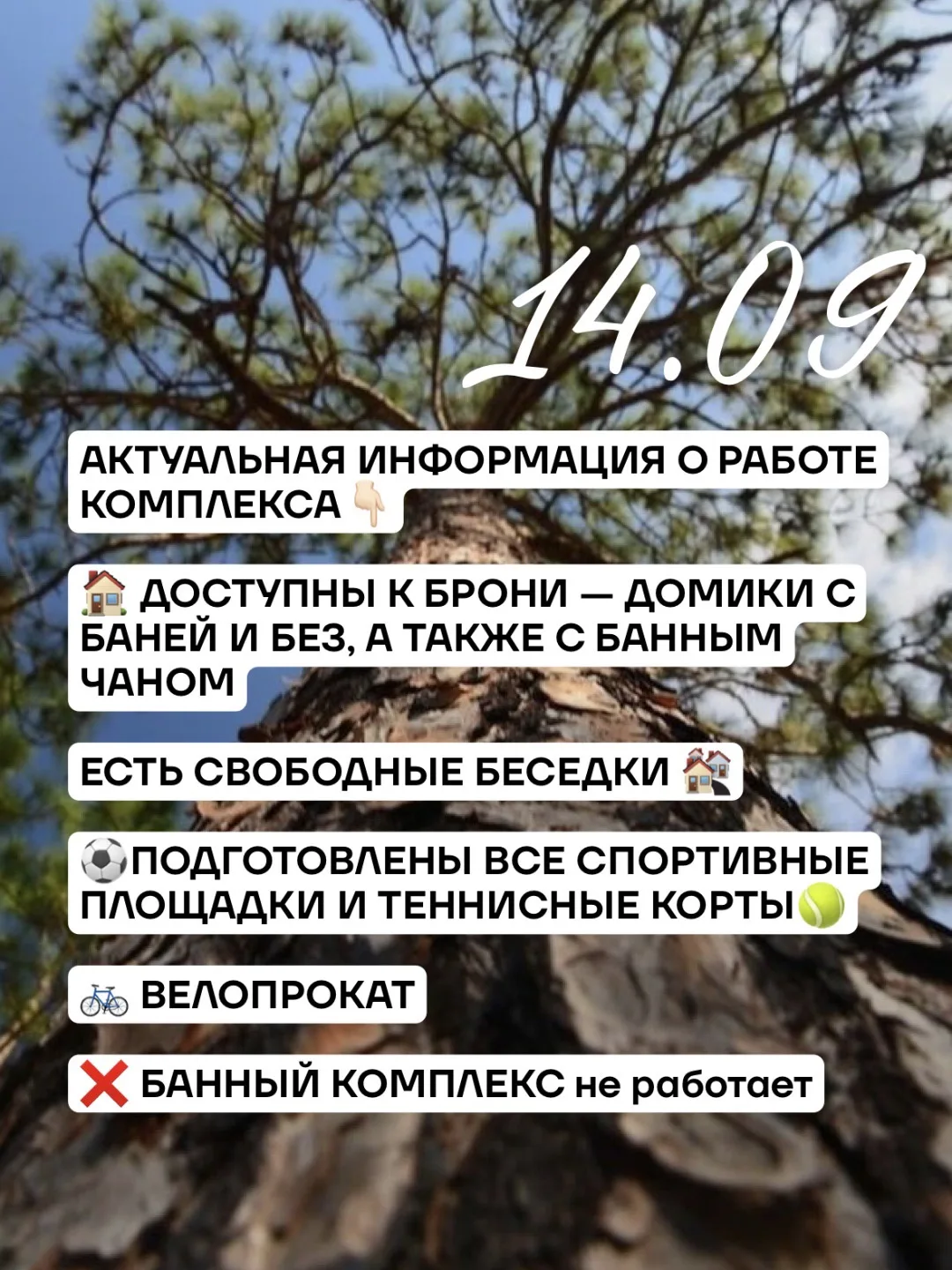 🍂 Понедельник — самое время сменить рабочий ритм на отдых!