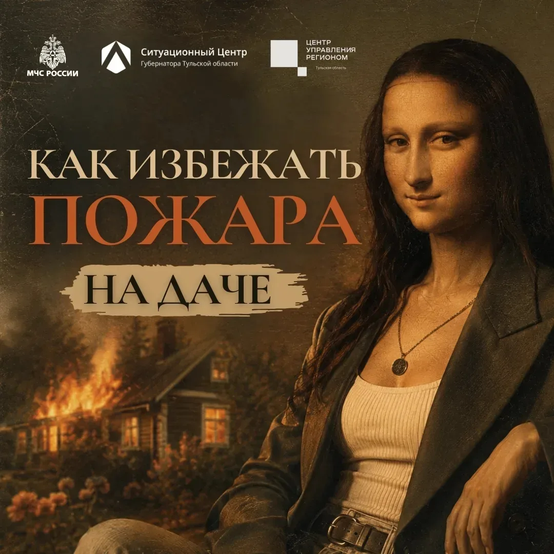 #СоветМЧС  Джоконда предупреждает: не приглашайте пожар в гости 🔥  С приходом жары всё больше людей 