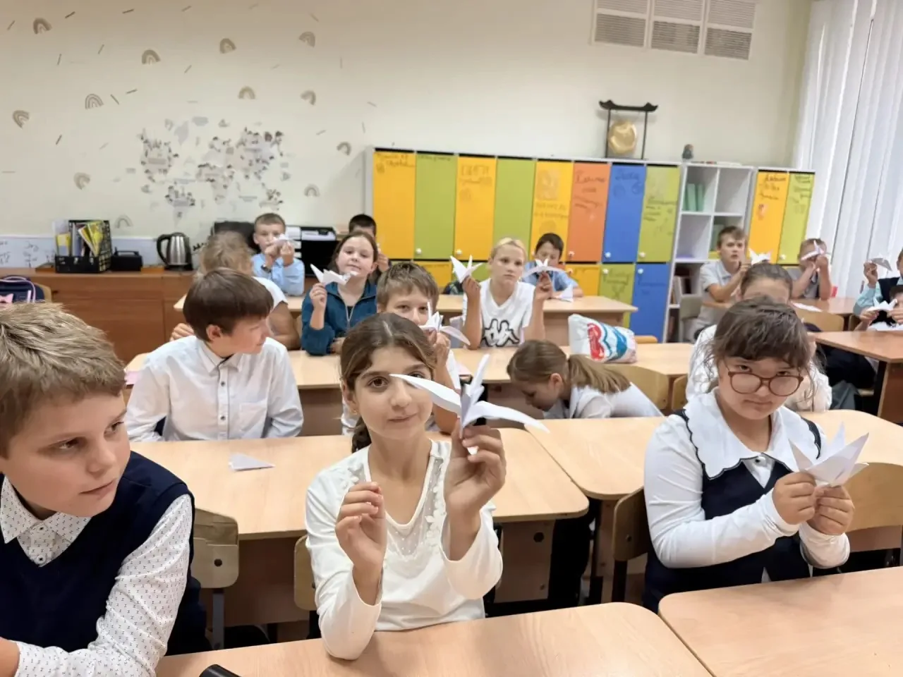 🕊 Мастер-класс «Журавлик памяти»: Всероссийская акция «Память защищает»