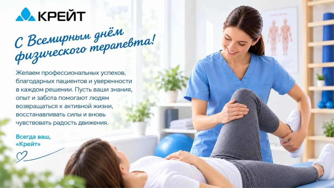 Поздравляем с Всемирным днём физического терапевта! 💐💐💐