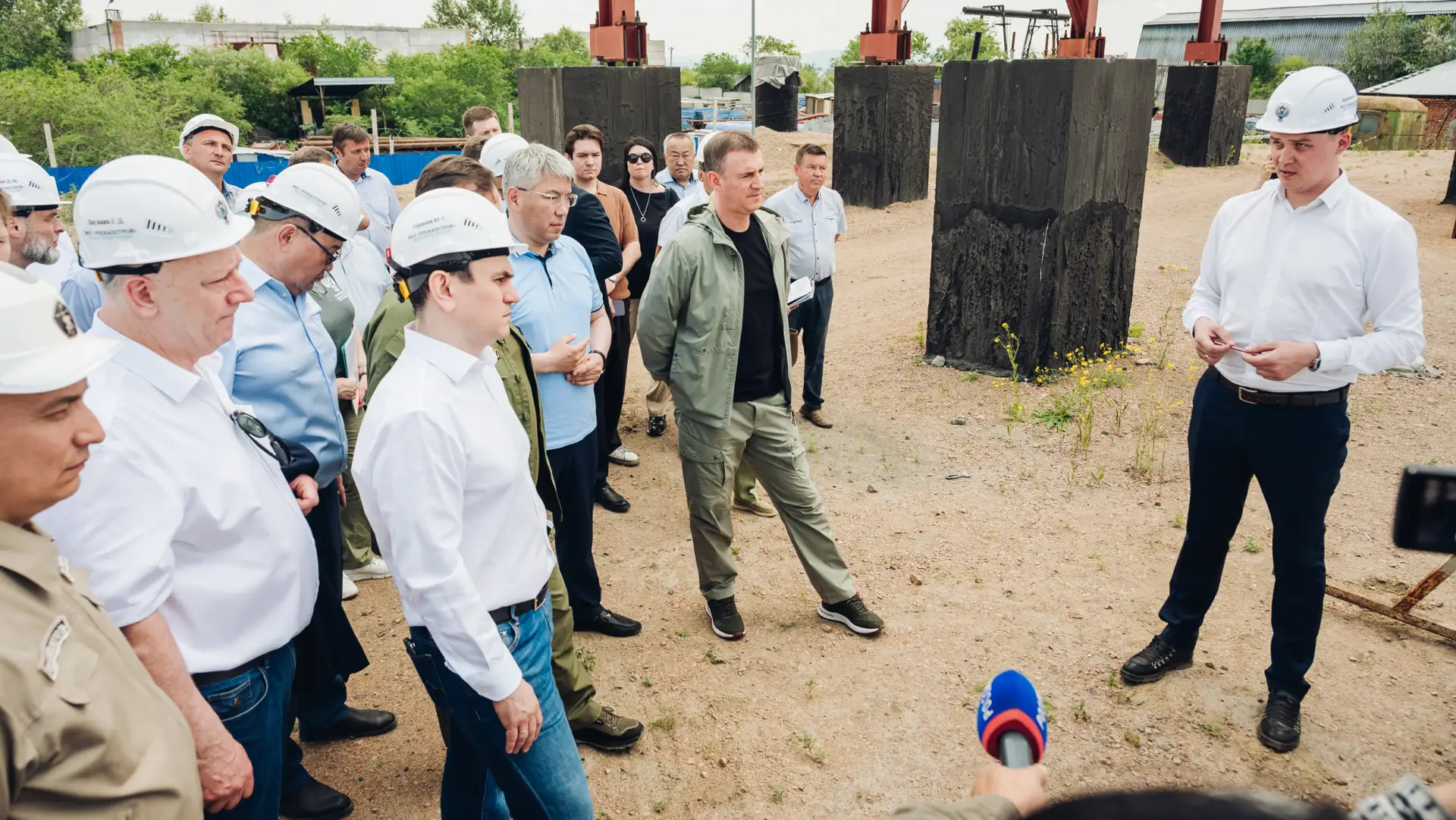 Дмитрий Патрушев посетил с рабочей поездкой Бурятию