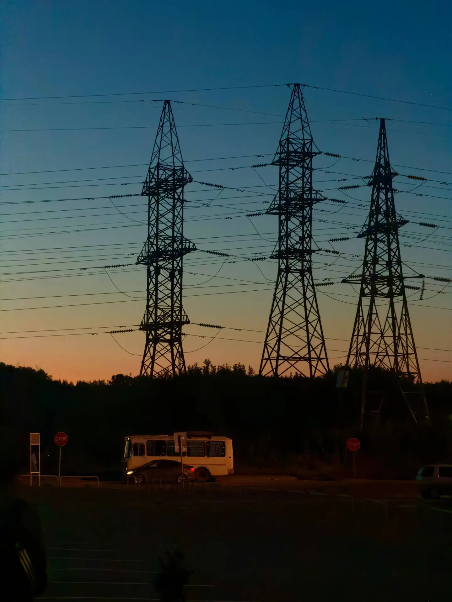 В Новосибирске даже вышки лэп фотогеничные❤️‍🔥