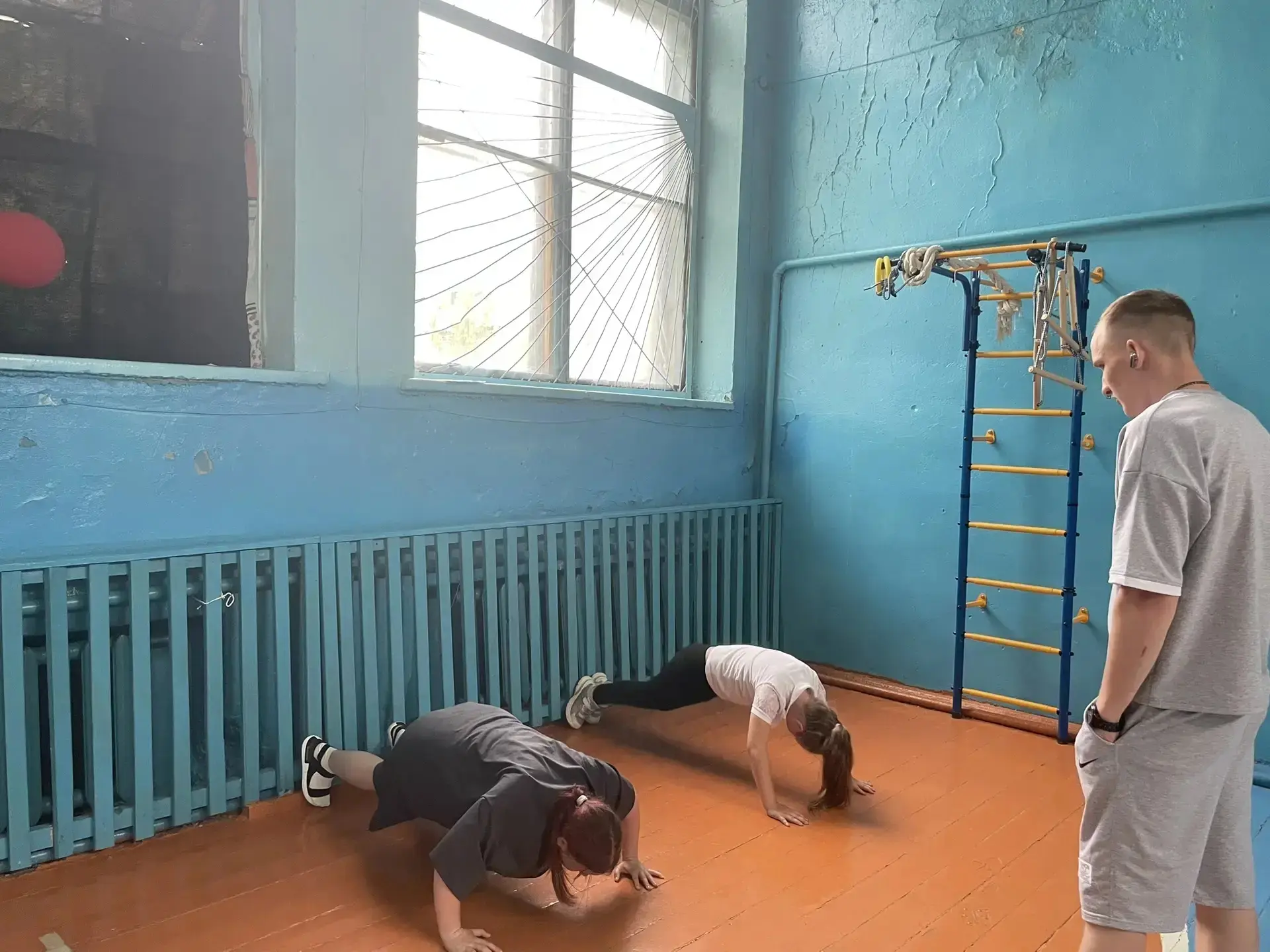 Сегодня наши ребята с планом мероприятия Новосибирской области сдавали нормативы "Готов...