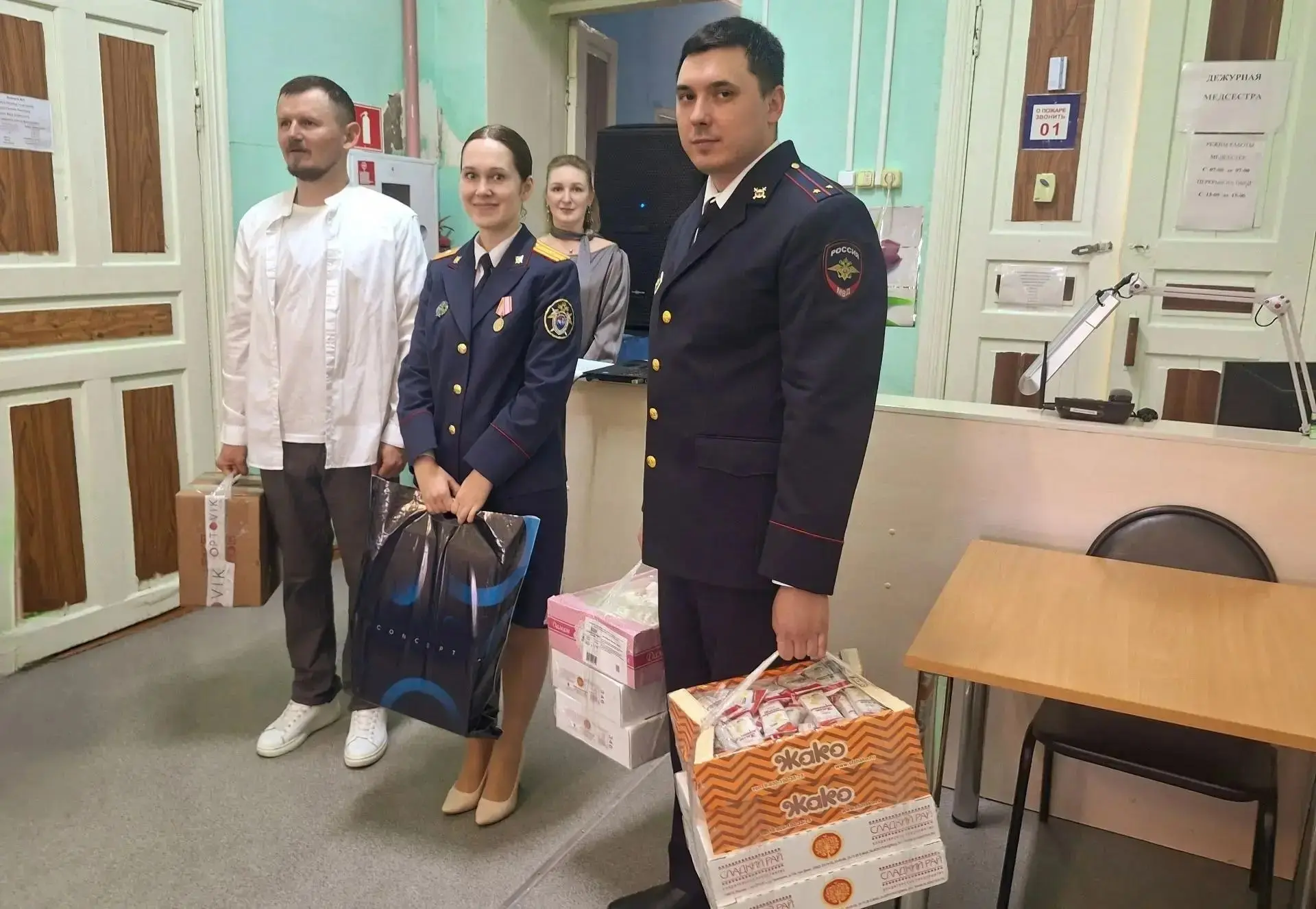 В День добра и уважения сотрудники СУ СК по Костромской области навестили Вонышевское о...