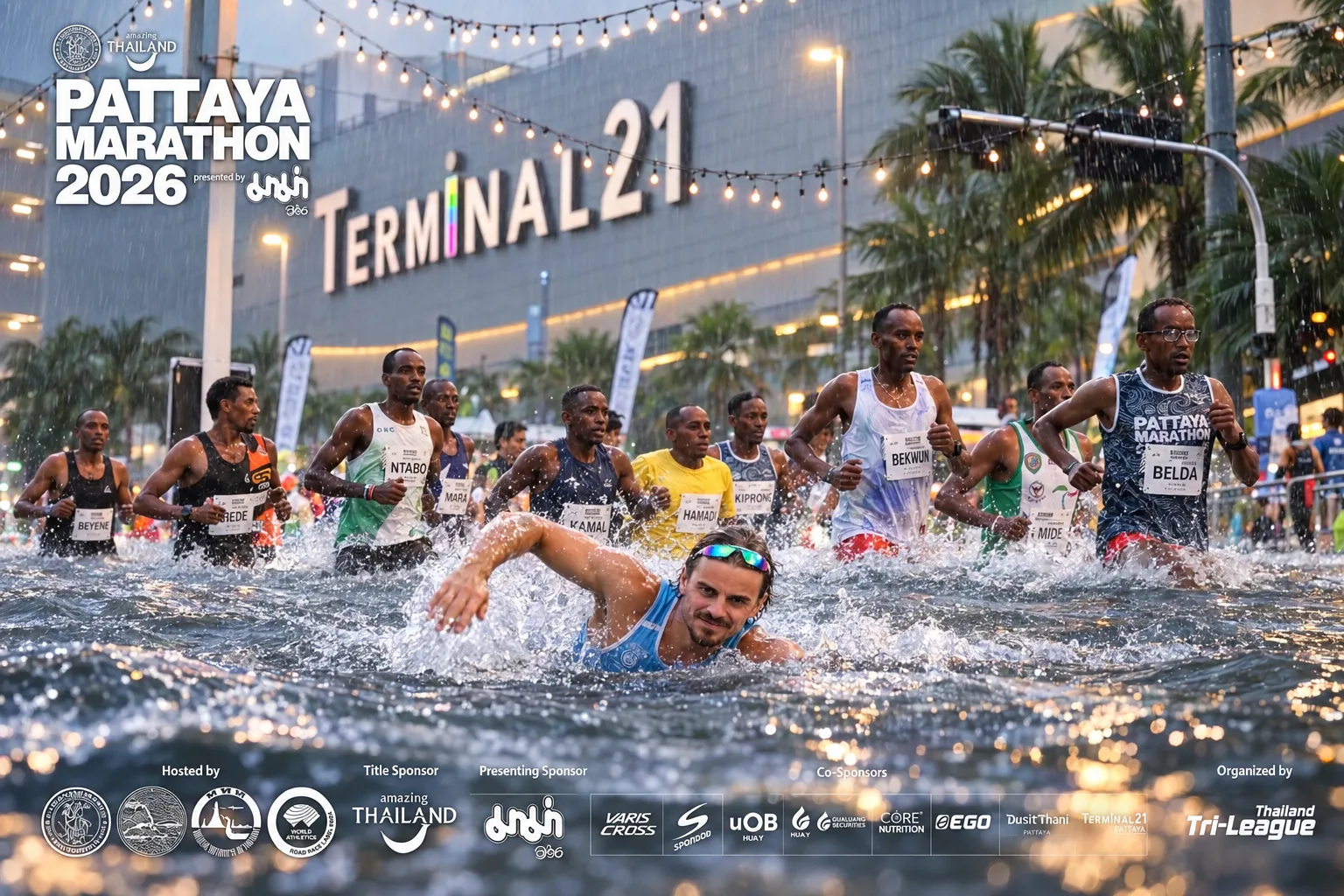 УЖЕ ЗАВТРА: МАРАФОН ИЛИ ЗАПЛЫВ?! 😂🏃‍♂️🏊‍♂️🇹🇭