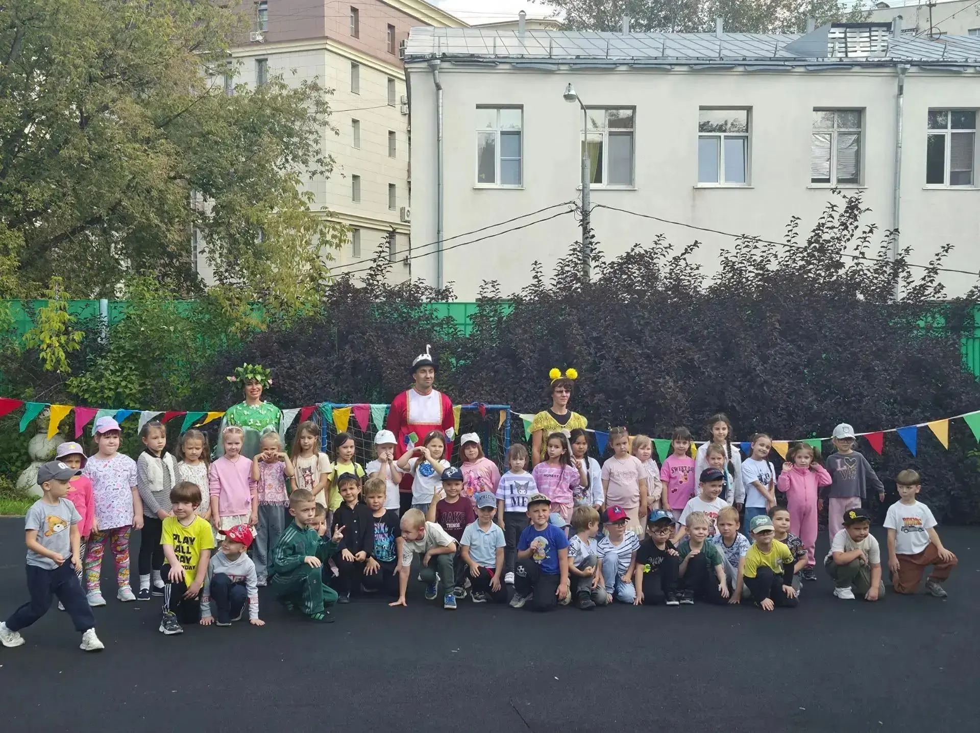 🎉✨ Яркий праздник знаний в дошкольных корпусах!