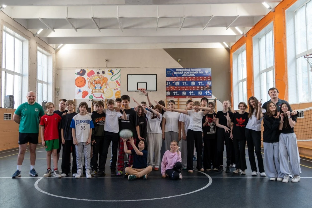 Мастер-класс с чемпионом. Регби 🏉  🤩 На этой неделе наши ребята из 7 класса «А» приняли участие в ма