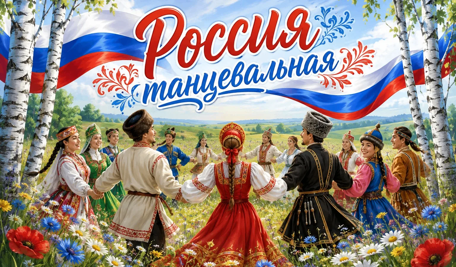 🇷🇺💃Когда о России говорят не словами, а движением

✨В преддверии Дня России в Доме культуры д. Ки
