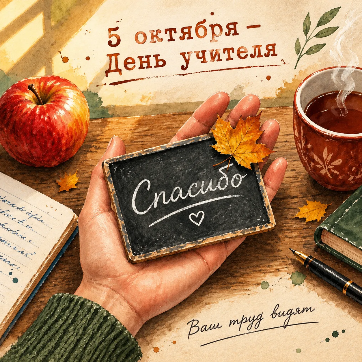 5 октября — День учителя.