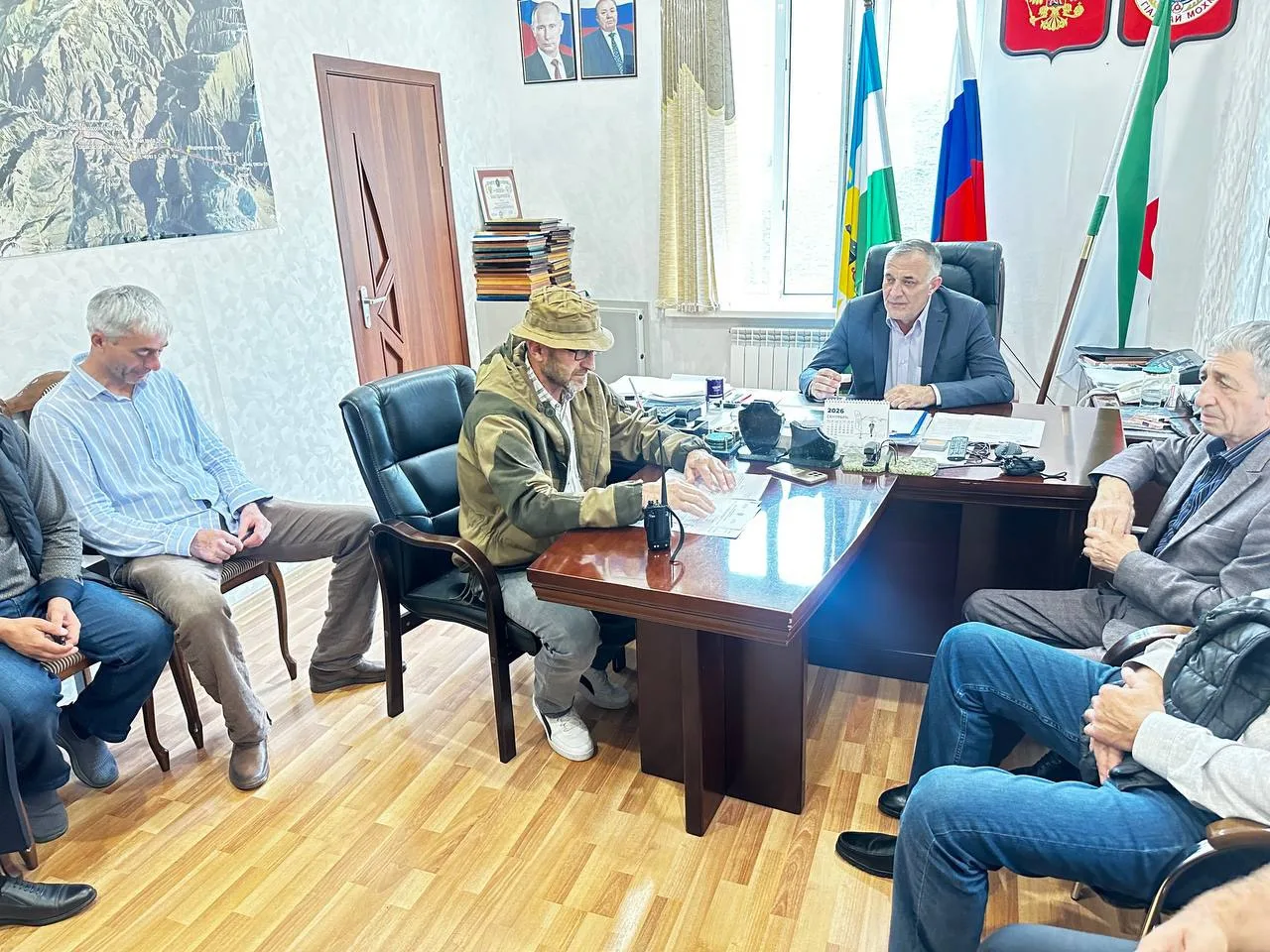 В Джейрахской администрации муниципального района проведена командно-штабная тренировка.