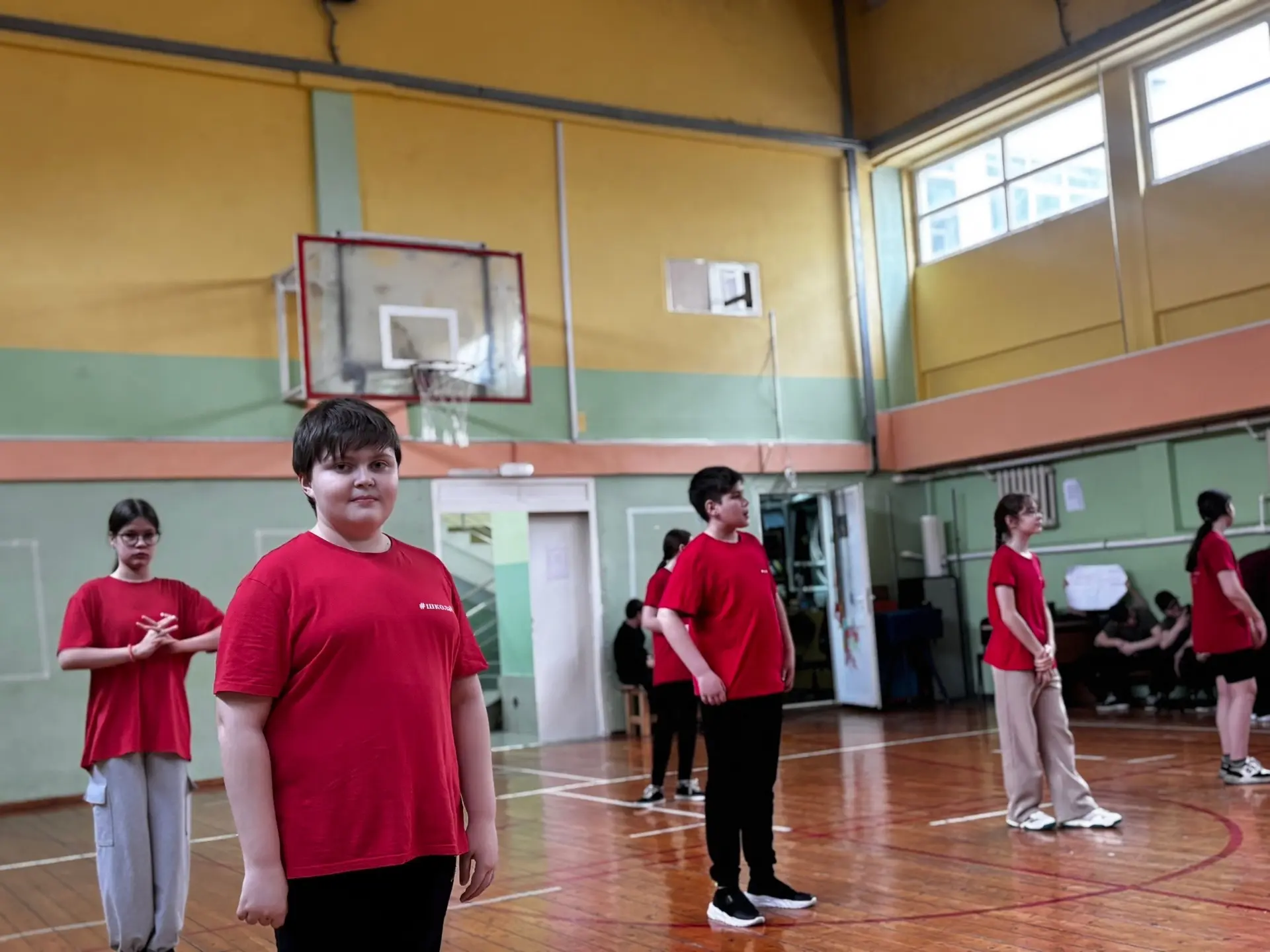 Спортивные каникулы в школе №4! 🏐⚡  Сегодня в нашей школе прошло мероприятие «Спортивные каникулы: п