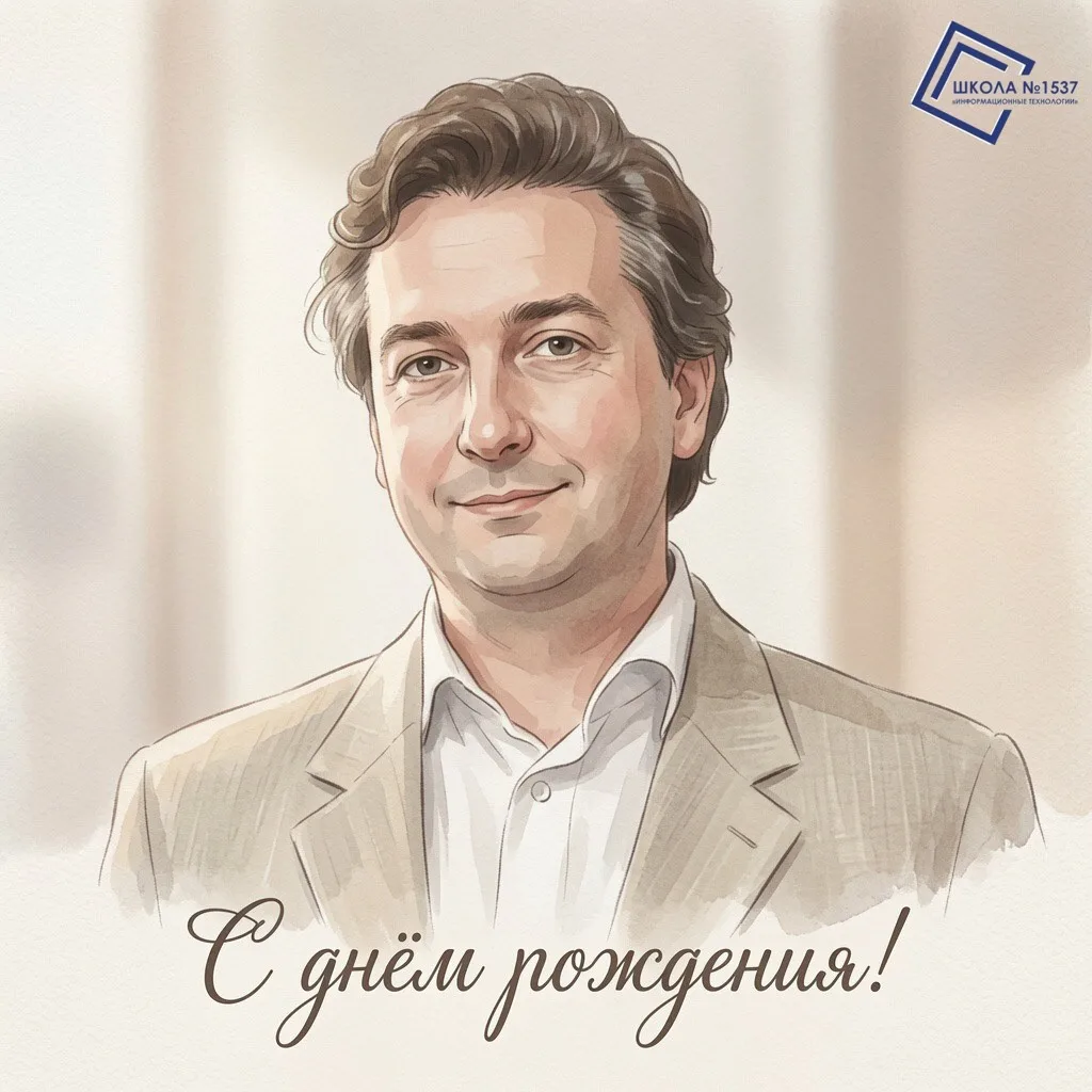 🎉🥳Сегодня мы хотим поздравить с днем рождения нашего прекрасного учителя физики - Жучкова Ивана Ва