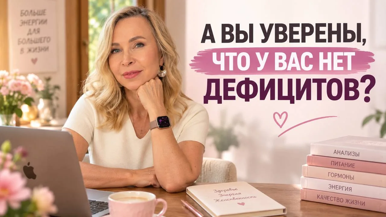 А ВЫ УВЕРЕНЫ, ЧТО У ВАС НЕТ ДЕФИЦИТОВ?