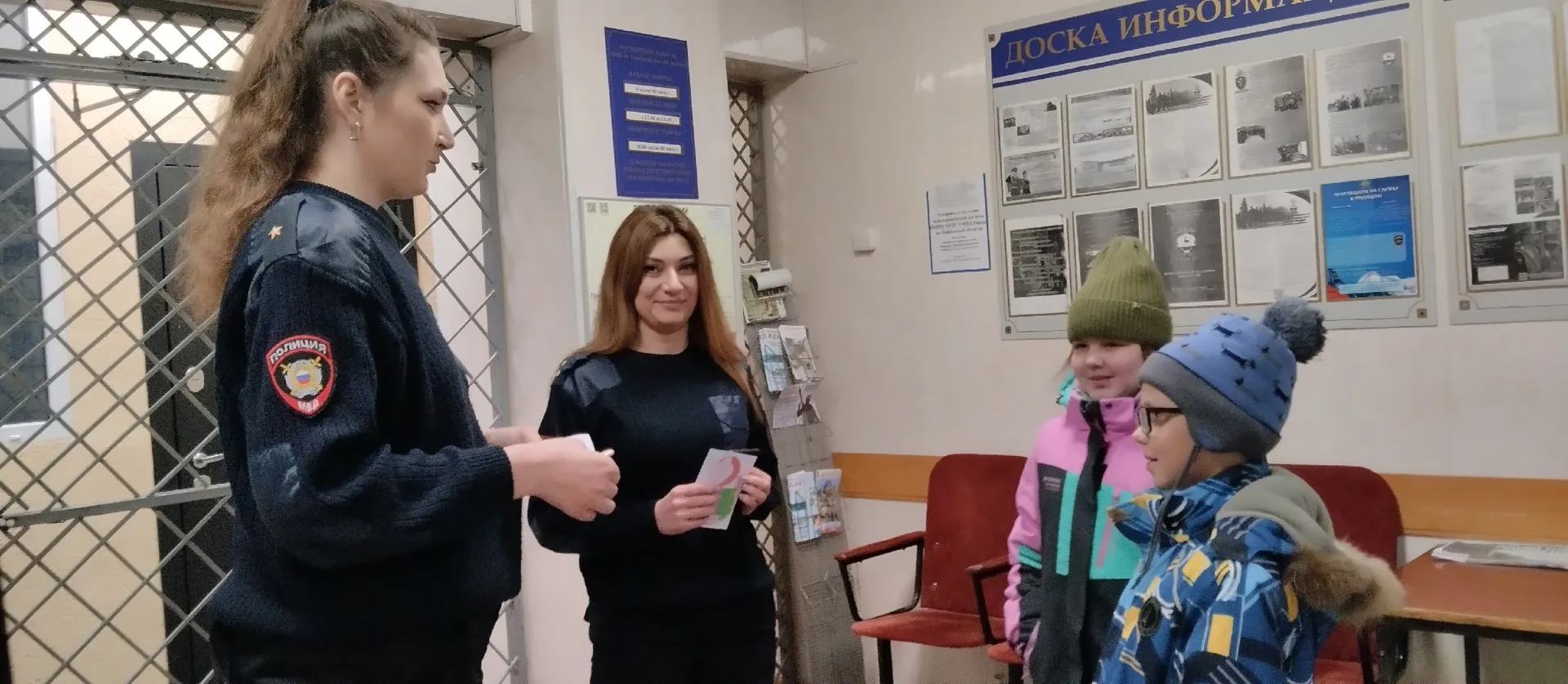 В преддверии Международного женского дня активисты Движения Первых из МБОУ НОШ г. Город...