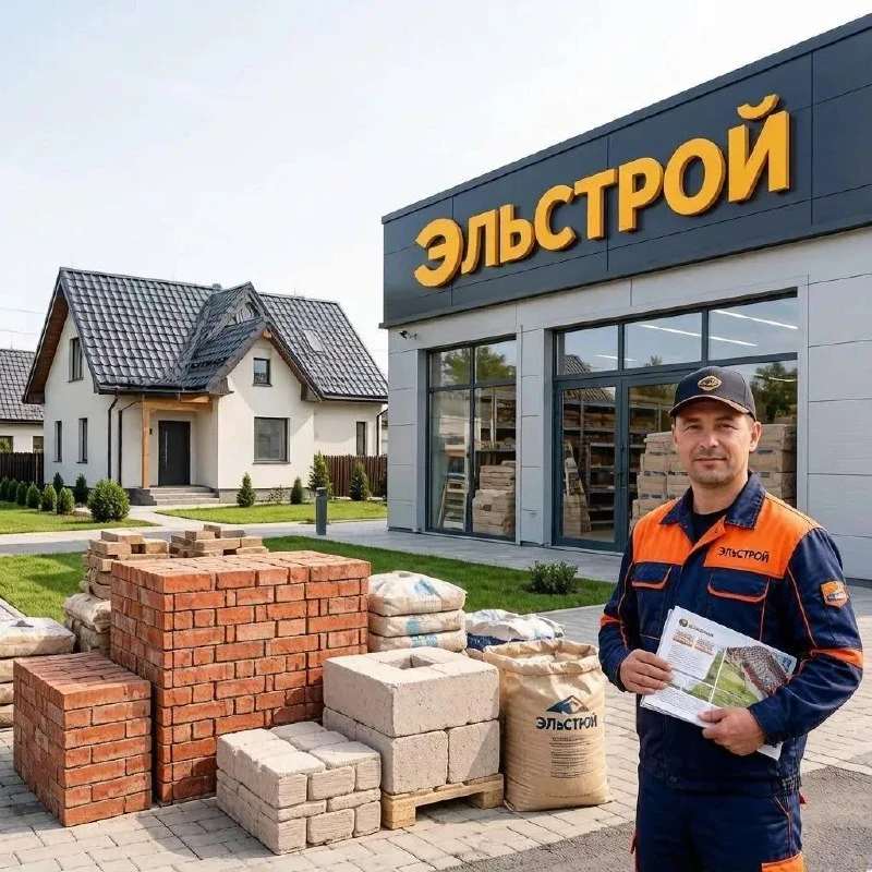 Магазин строительных материалов «ЭльСтрой» в Елабуге.