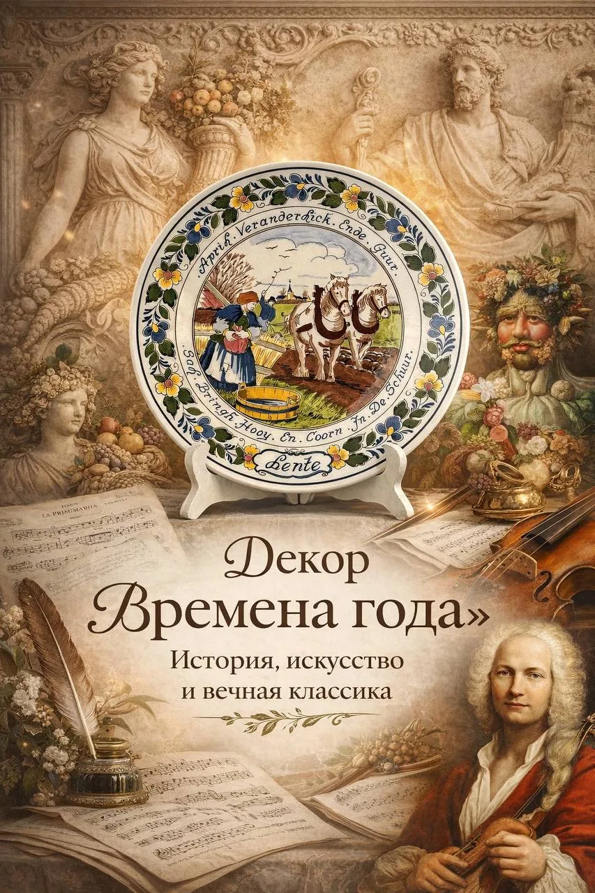 «Времена года» — сюжет, который никогда не теряет актуальности ✨ От нежной весны до уютной зимы — ка