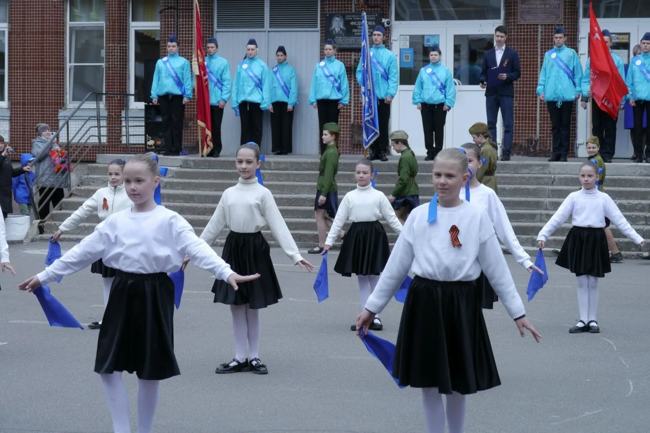 7 мая в гимназии прошла торжественная линейки, посвящённая 81-й годовщине Победы в Великой Отечестве