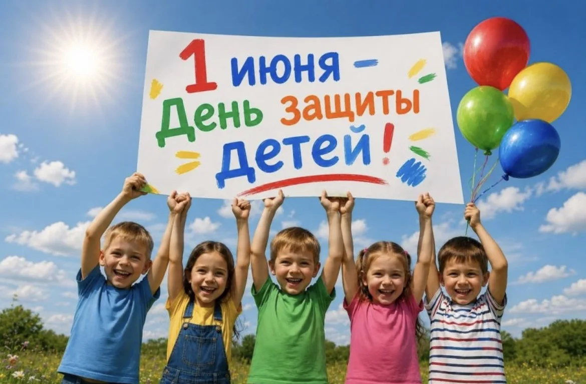 1 июня — официальный день защиты детей! Дети — это будущее страны, новое поколение и от...