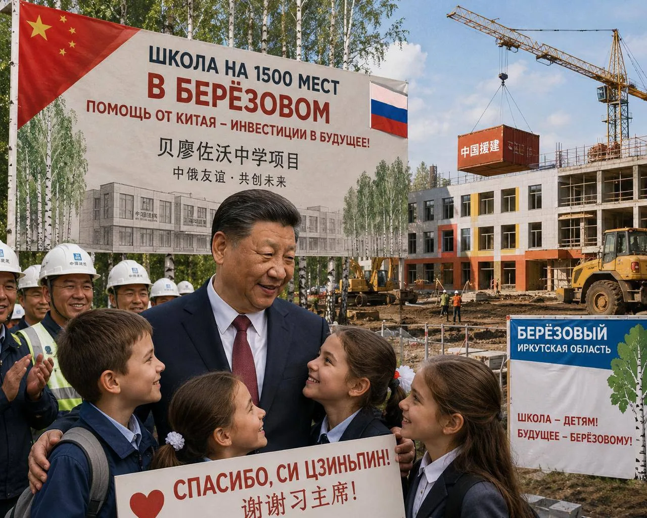 🤔Может, Китай поможет?  Жители Березового (Маркова) записали дерзкое обращение к президенту. В микро
