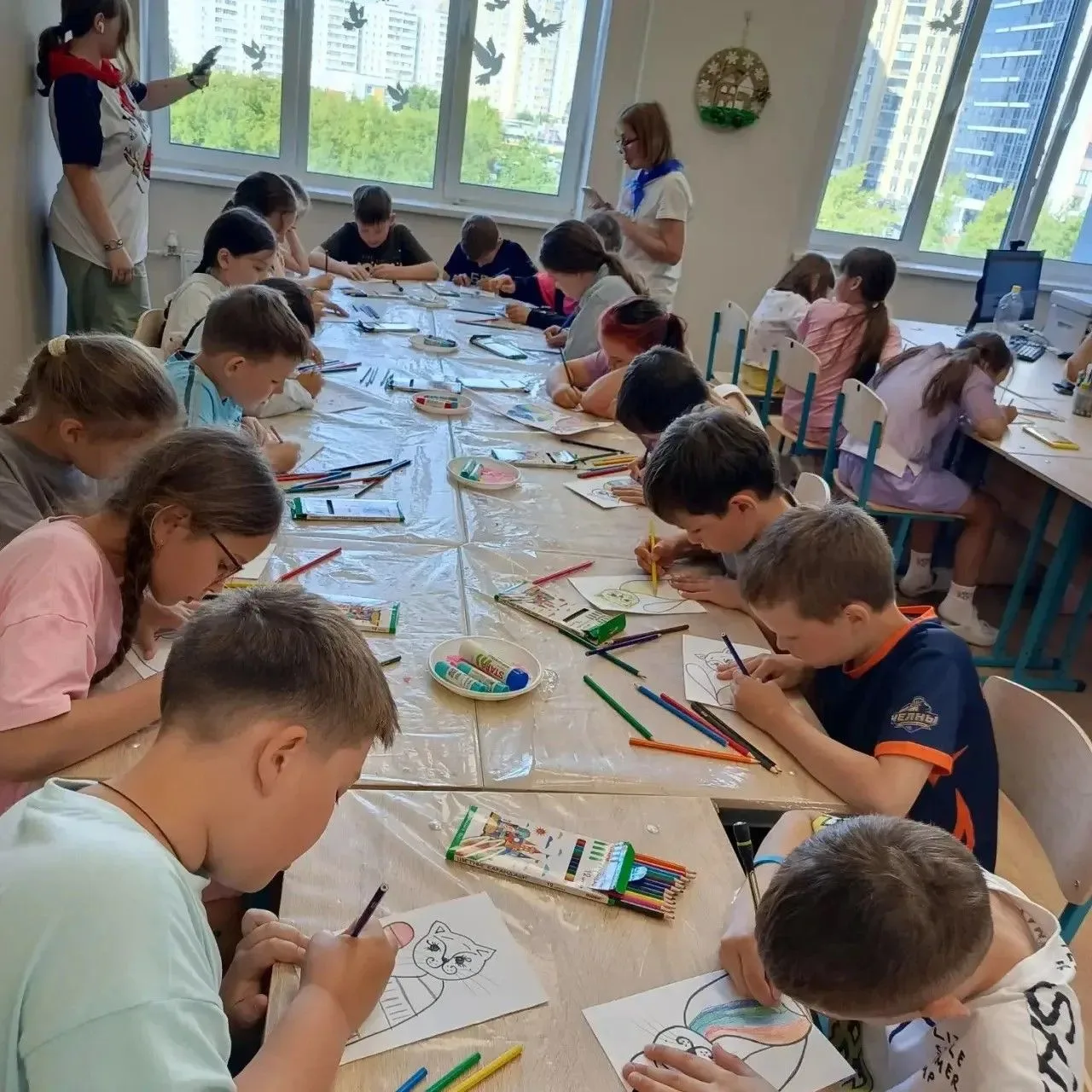 👫Работа пришкольного лагеря «Планета детства» в разгаре!
      😀Наши ребята получили не забываемые