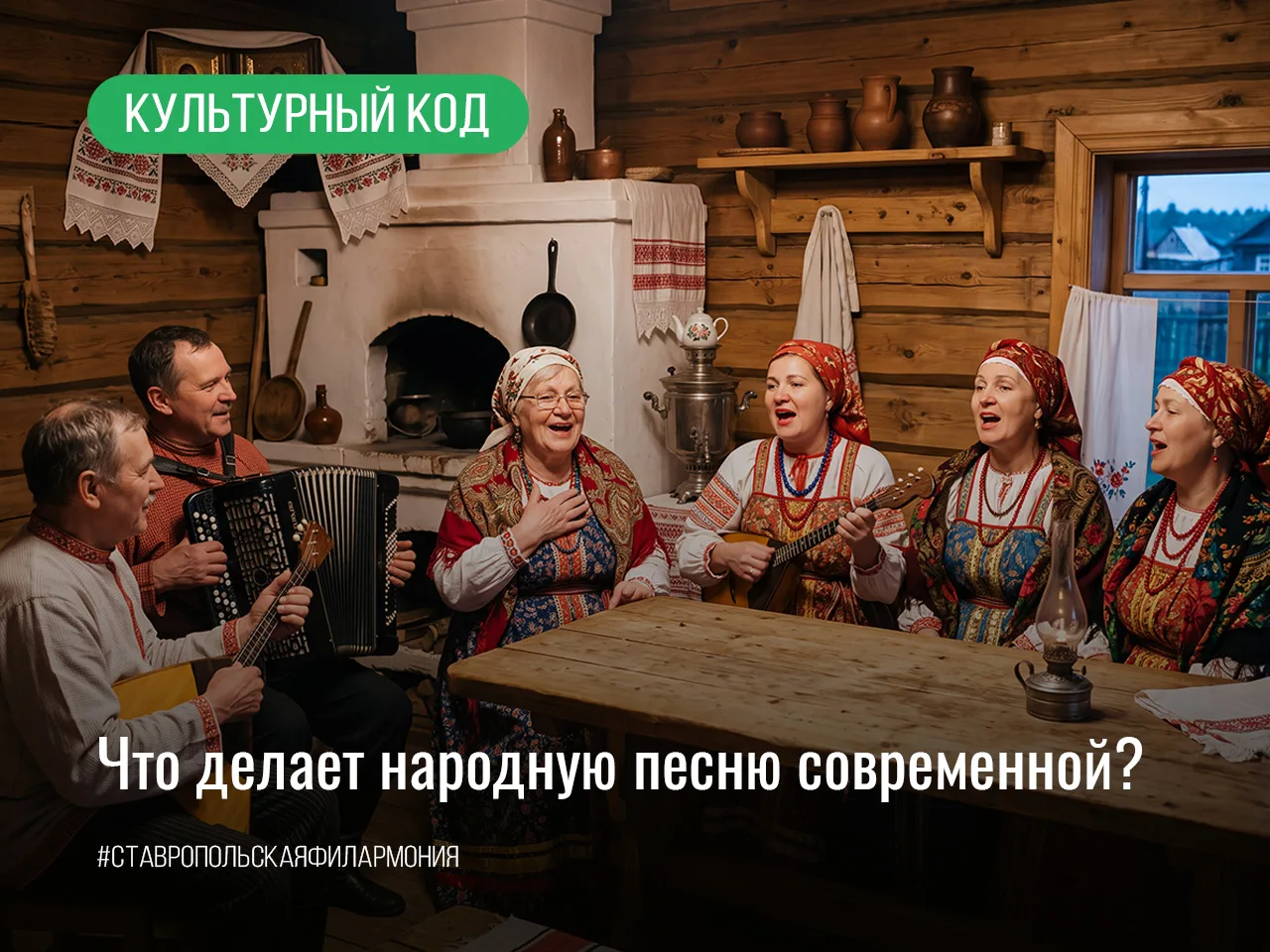 Что делает народную песню современной?