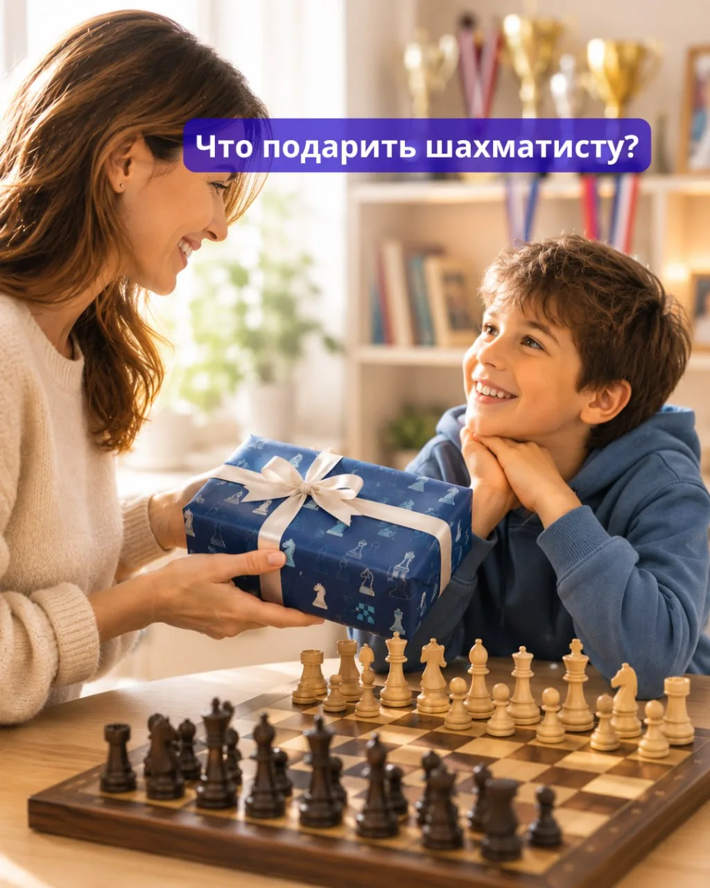 Не знаете, что подарить человеку, который увлекается шахматами?