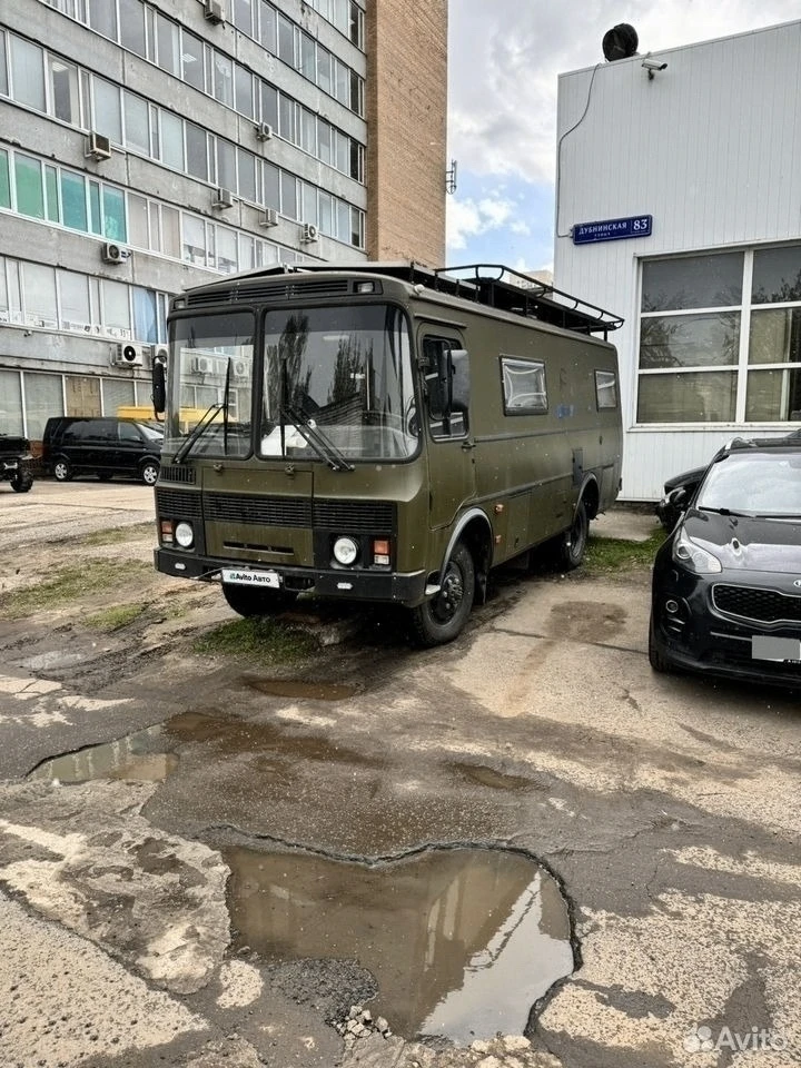 На рынке появился уникальный проект на базе ПАЗ-3206. Автодом построен на полностью переработанном п
